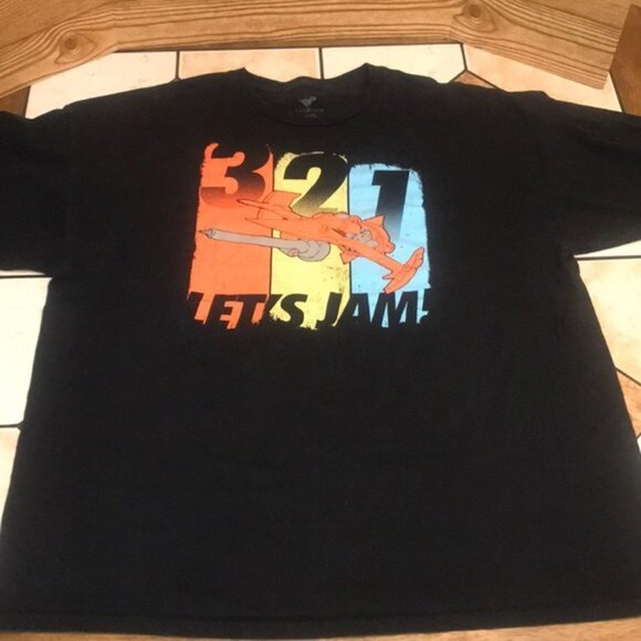 Let’s Jam 3 2 1 black T-shirt Size XXL - Picture 1 of 7